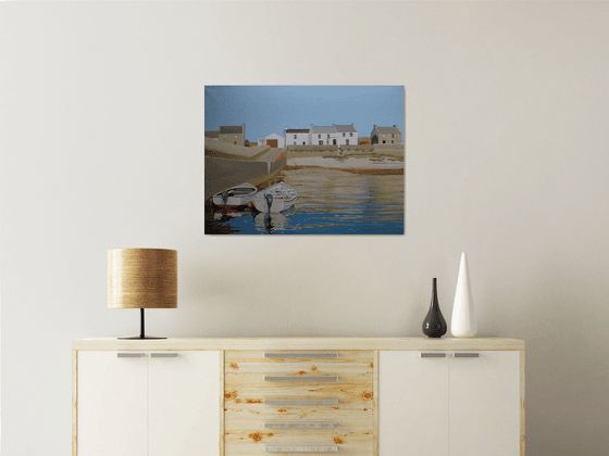 Boats at Inishbofin Pier, Donegal