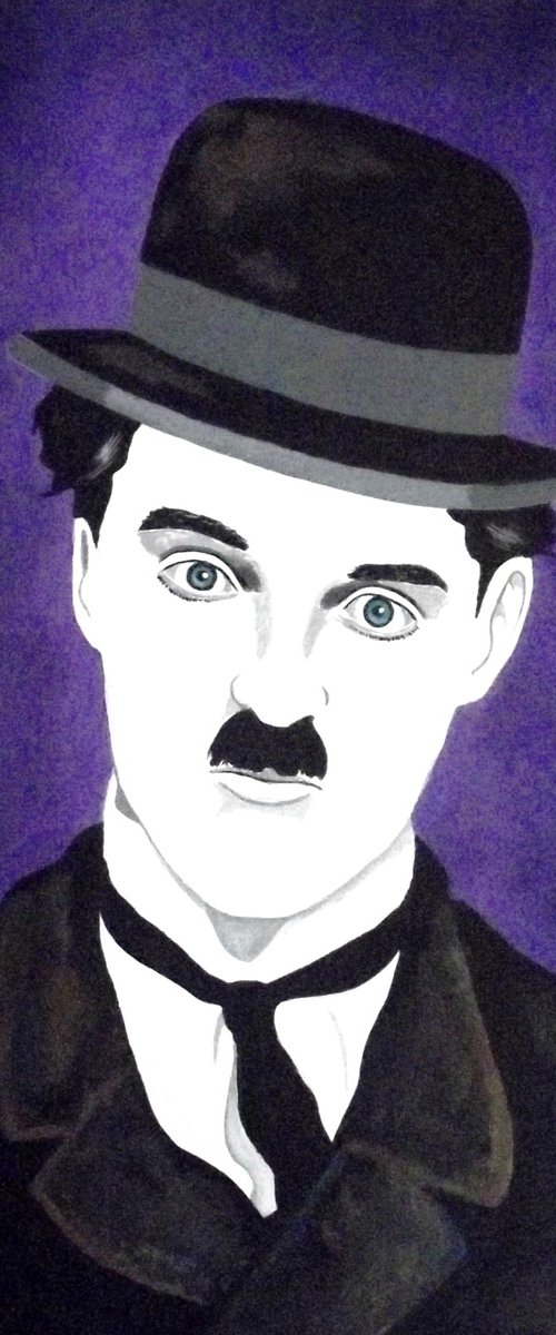 Charlie Chaplin by Andrew Sabori