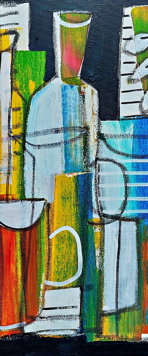 Abstract Still Life IX by Jan Rippingham