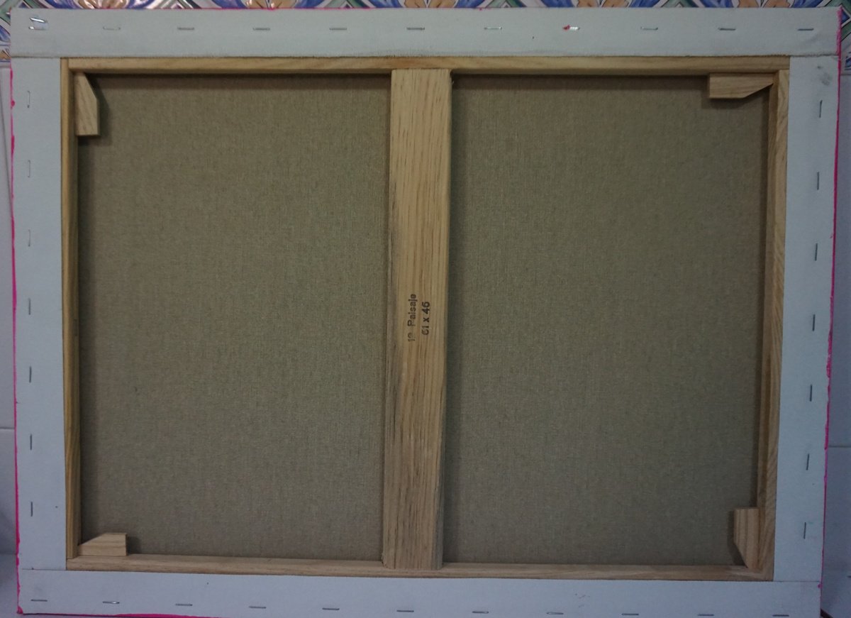 Expressive Animal Oil Painting By Amaya Fernandez Fariza, 24 X 18, Loves, Original Artwork