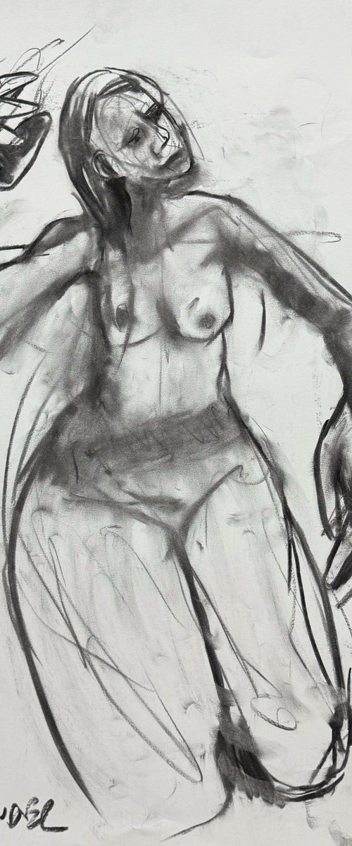 Nude Study of Zomer 5 by Ryan  Louder