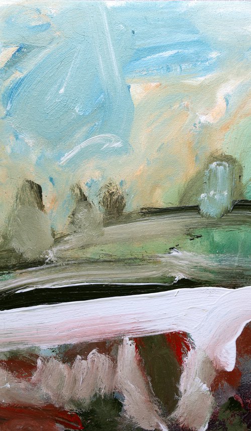 Autumn Distance 2 by Elizabeth Anne Fox
