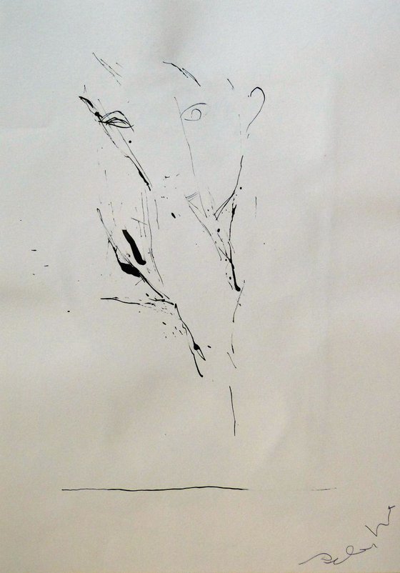 Life in Scratches 29, 29x42 cm