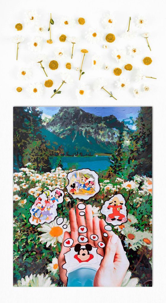 Dreams in a field of daisies