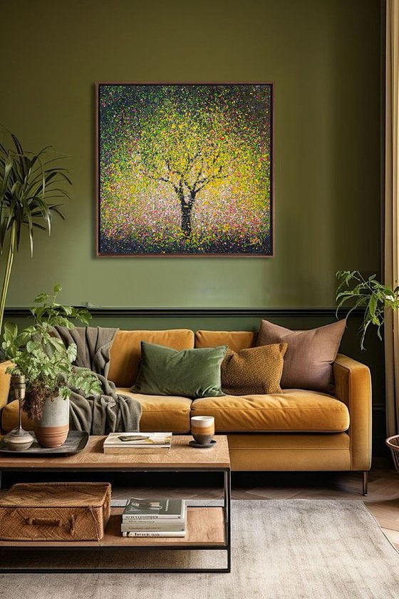 Luminous Spring - framed