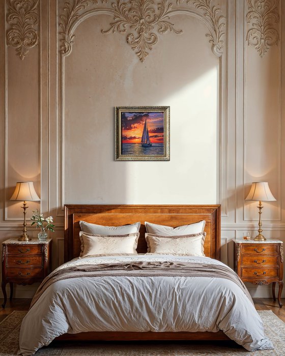 Through the Flames of Sunset