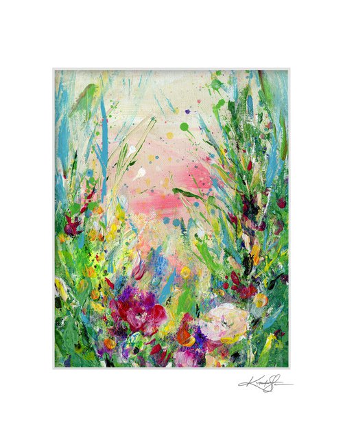Meadow Song 61 - Flower Painting by Kathy Morton Stanion by Kathy Morton Stanion