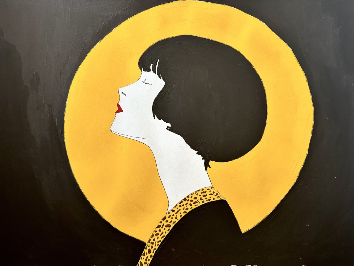 Impressionistic Portrait Painting By Irina Anis, 22 X 16, Happy Girl 3, Original Artwork