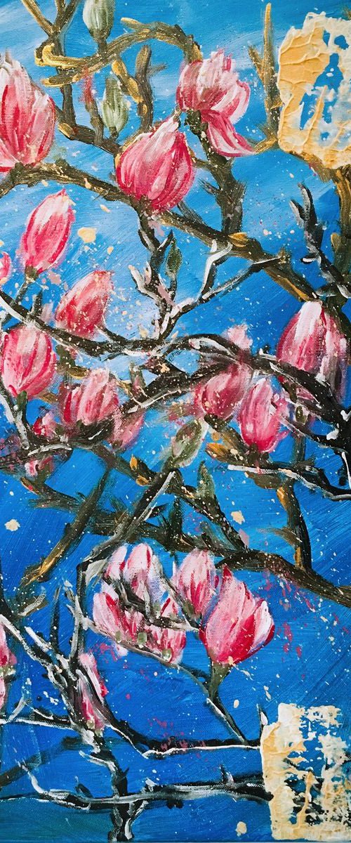 PINK MAGNOLIA by HSIN LIN