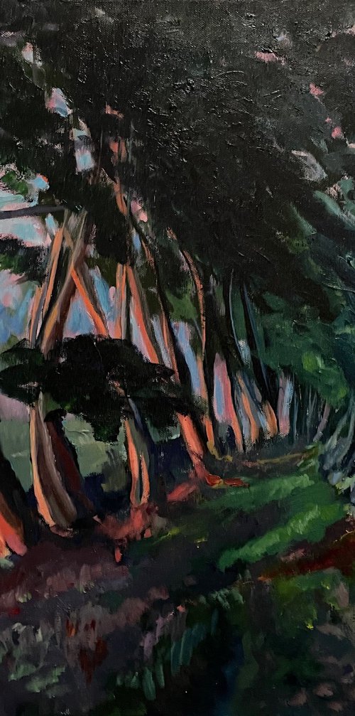 'Along the edge of the wood' by Stephen Howard Harrison