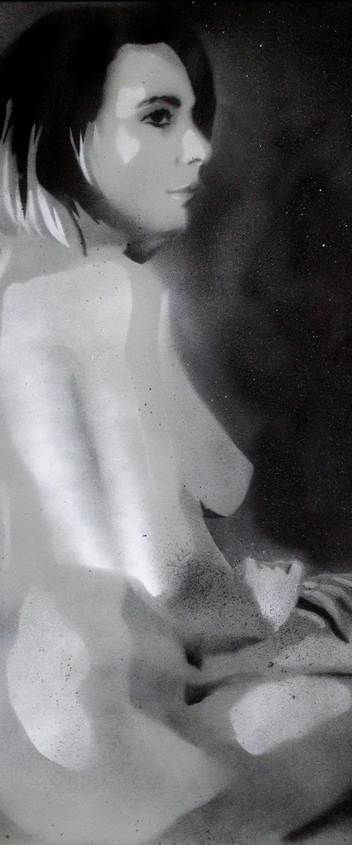 SLY GIRL 2 (ON AN URBOX). by Juan Sly