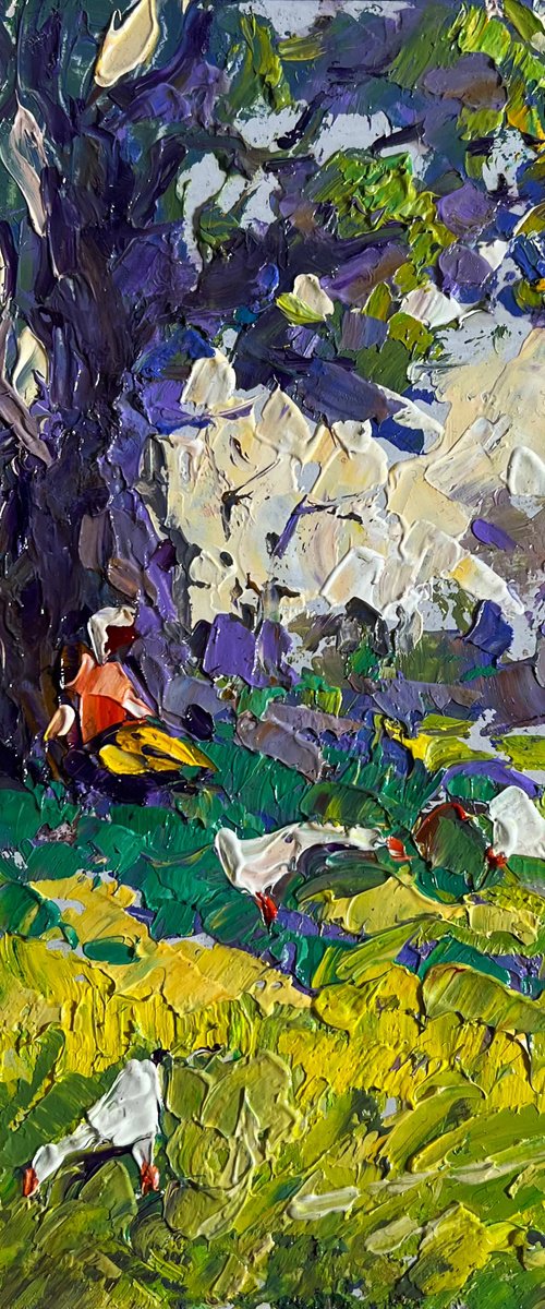 Relaxing in the meadow by Kalenyuk Alex