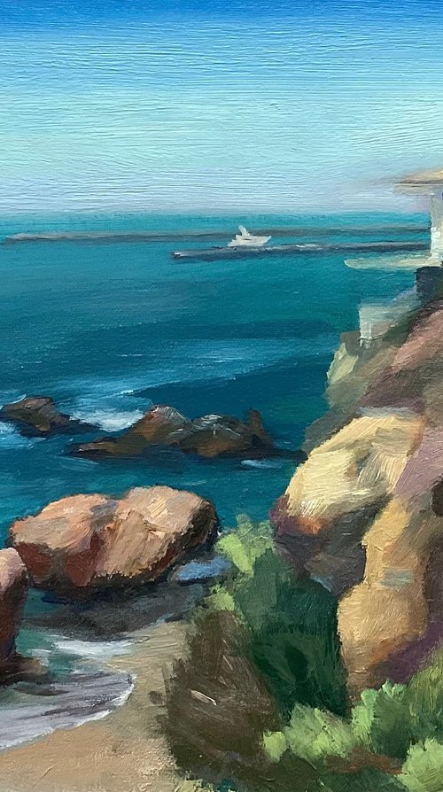Atop a Clff by Grace Diehl