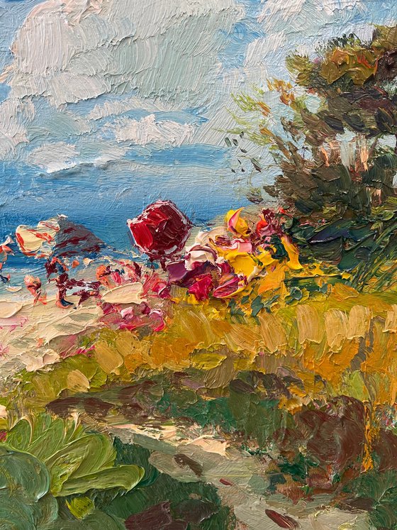 Tuscan Beach Sunlight