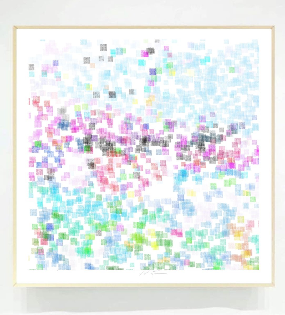 Impressionistic Giclee Print , Funsky I By Alejos, 32 X 32, Artwork For Sale On Artfinder