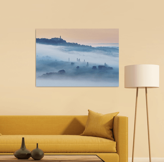 Foggy morning in Tuscany - Landscape photography