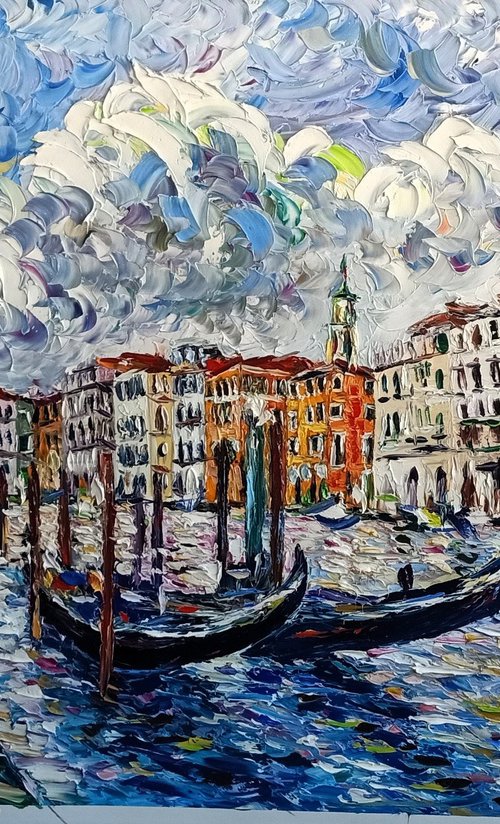Venezia Canal Grance by Antonino Puliafico
