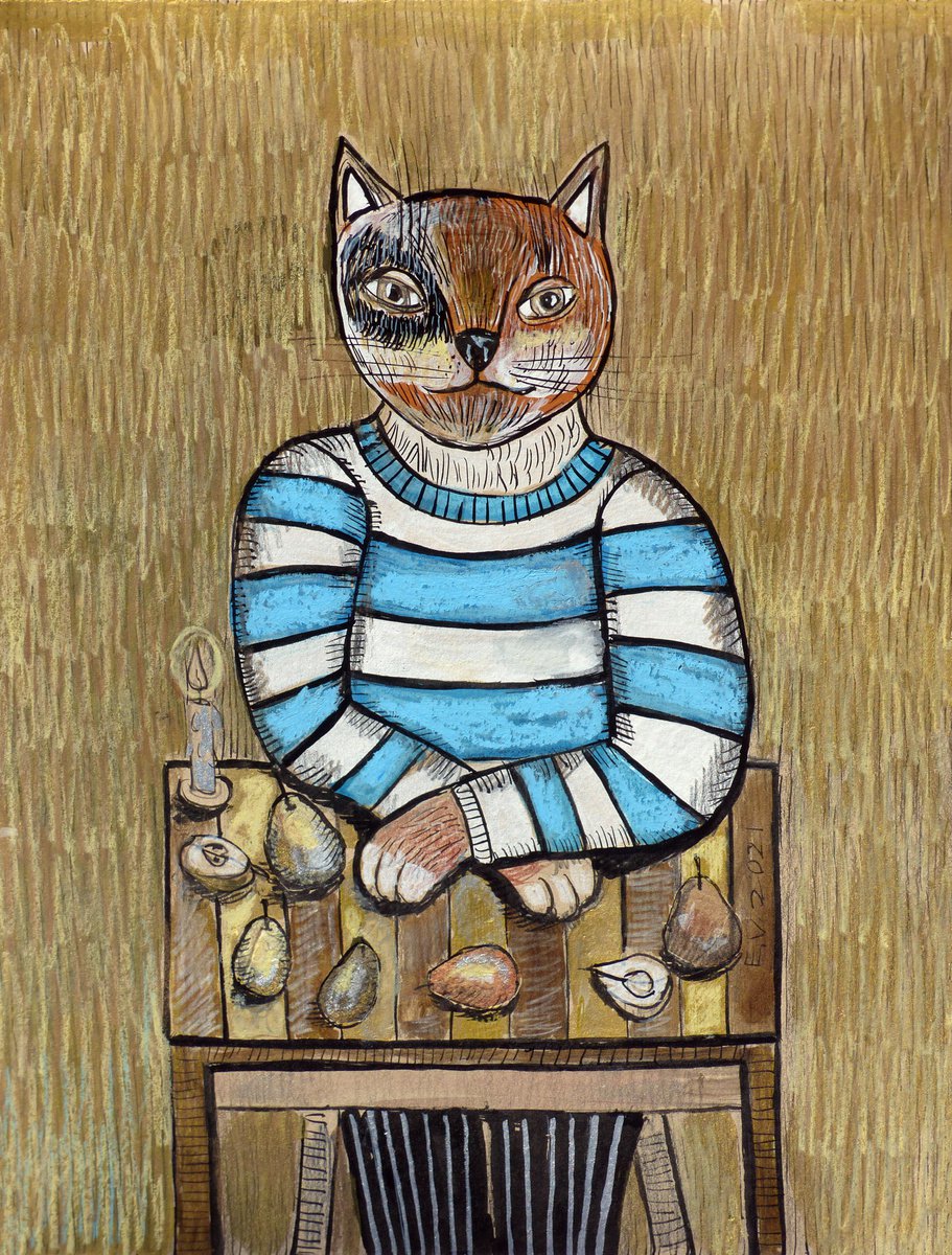 God of cats by Elizabeth Vlasova