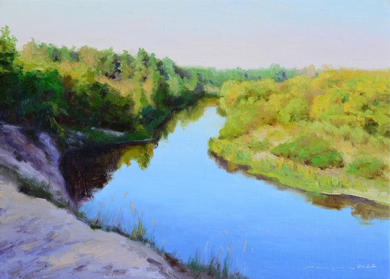 View of the river