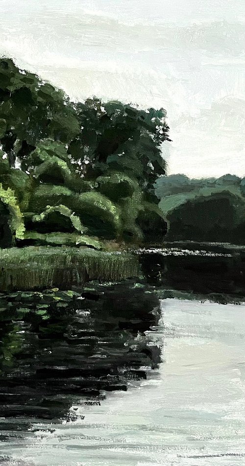 In the summer by the river by Michael Rak