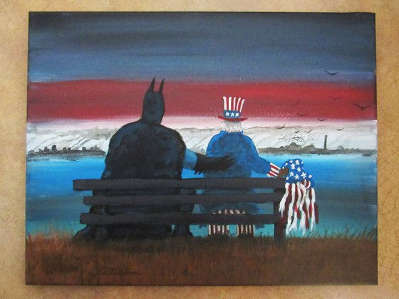 Sometimes Even Superheroes ...