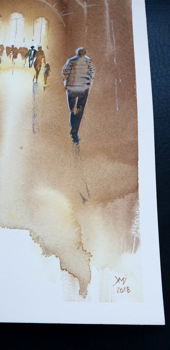 Busy summer morning / Train station wibe