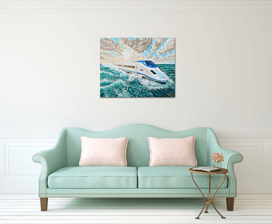 Tren AVE Transindico Sanghai  - La Azohia