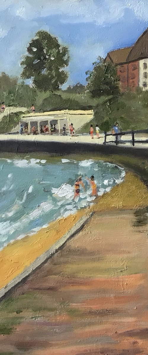 Westgate on Sea painting by Julian Lovegrove Art