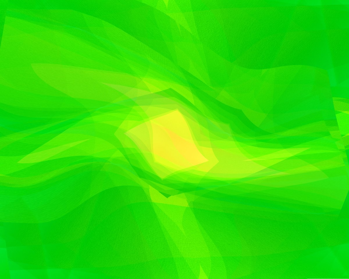 Impressionistic Abstract Giclee Print By Hal Bohner, 30 X 24, Set The Controls, Original Artwork