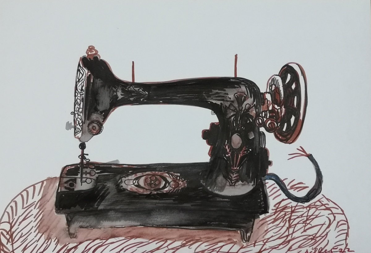 Old sewing machine by Irina Seller
