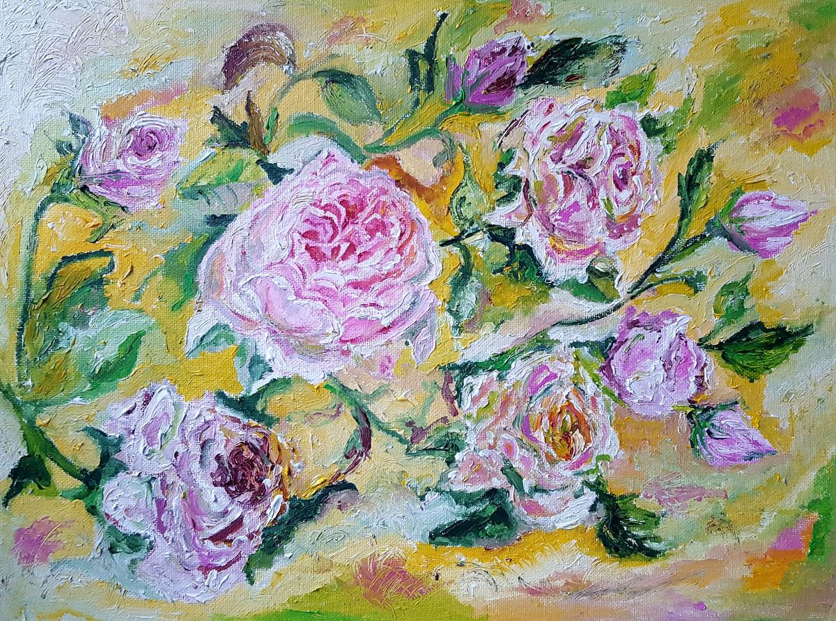 summer roses by Elina Venkova