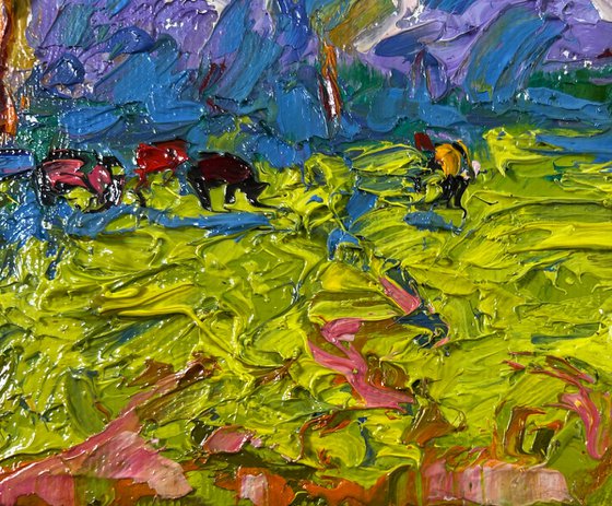 Spring on the meadows