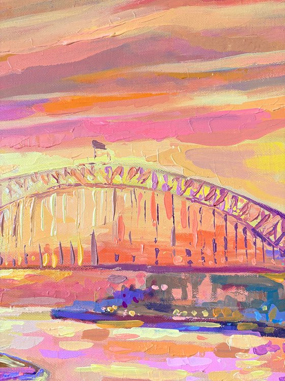 Sydney Harbour at Sunset
