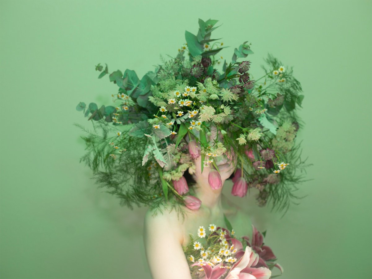 Surrealistic Portrait Photograph By Ziesook You, 27 X 20", Scent Of Austin 01282023E, Original Artwork