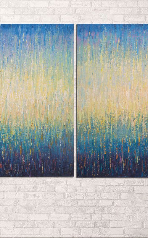 Abstract landscape 02 by Andrej  Ostapchuk