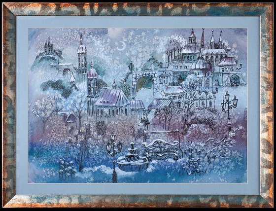 Town from fairy tale