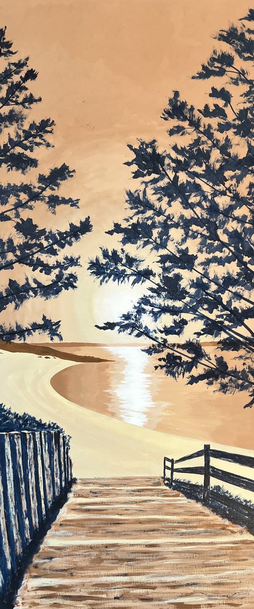 One morning on Kermyl Beach by Cadiou Frederic