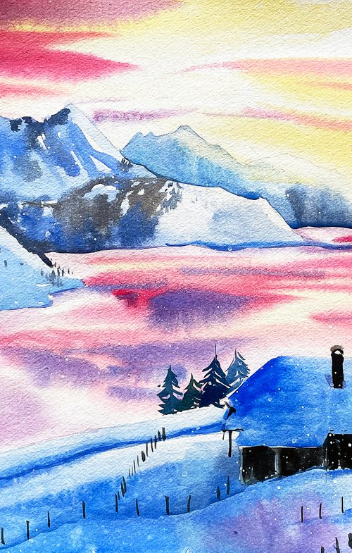 View to Gurnigel by Ksenia Astakhova