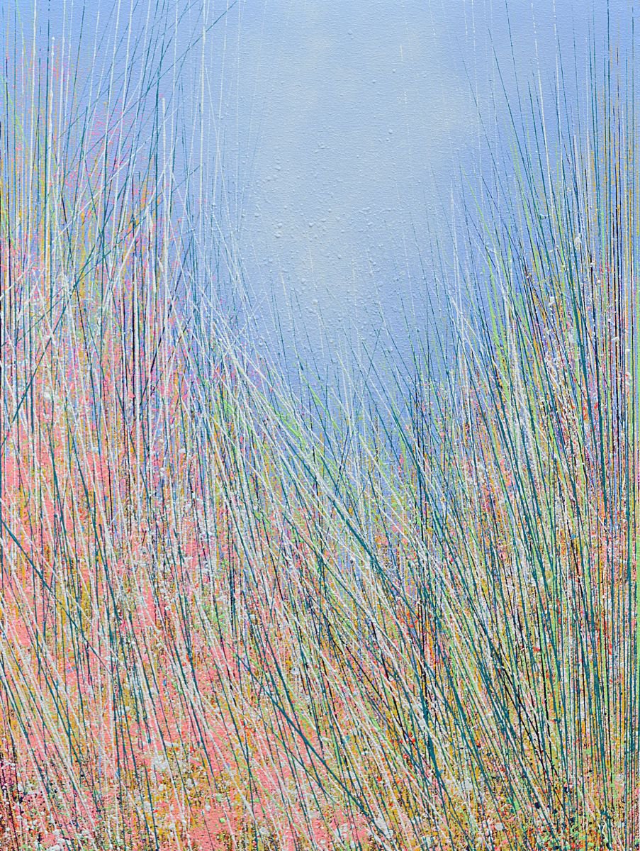 Whispering Grass Acrylic painting by Marc Todd Artfinder