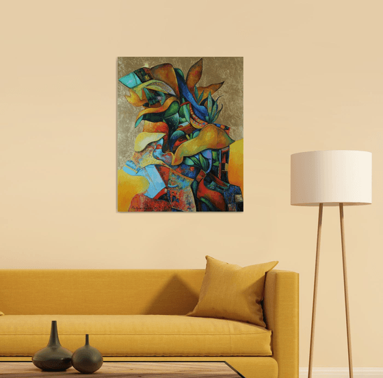 Gold. Interior Space