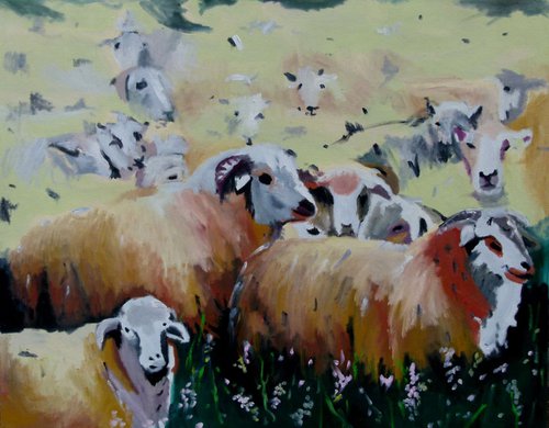 Sheep by Soso Kumsiashvili