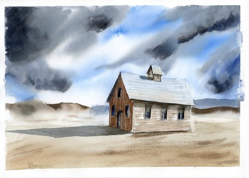 Lonely House by Olga Tchefranov (Shefranov)
