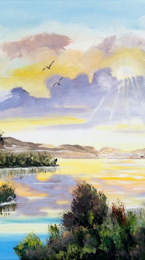 Sailing in the Marches by Marja Brown