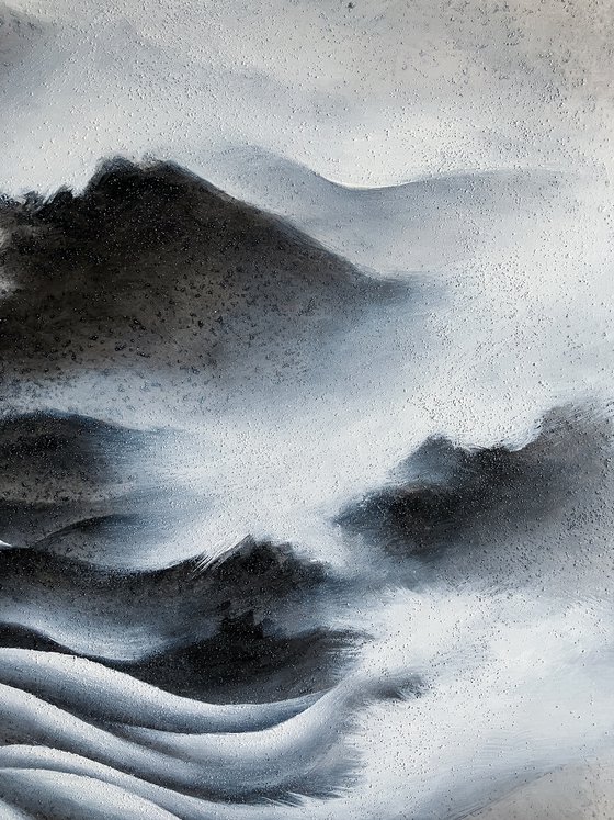 Liquid ridge