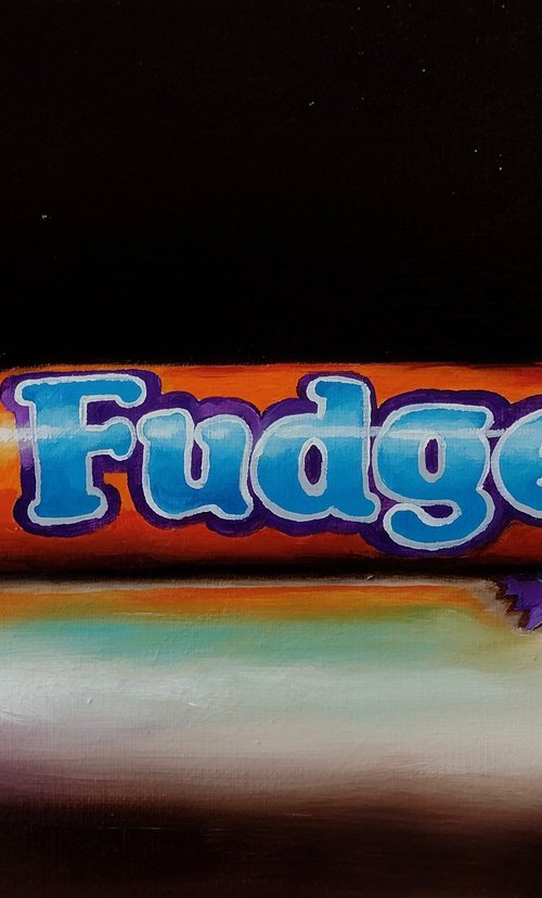 Cadbury Fudge still life by Jane Palmer Art