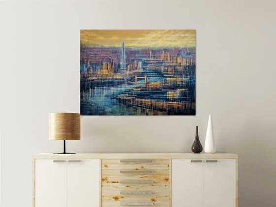 London In Golden Light