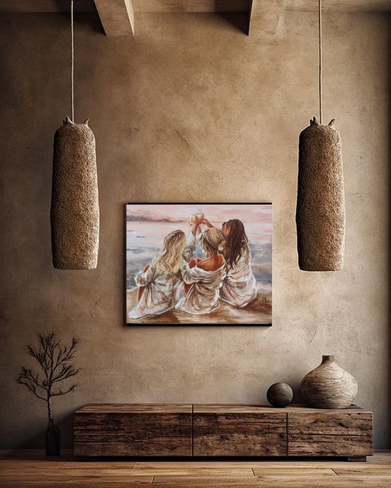 " GIRLS PARTY APEROL BEACH "