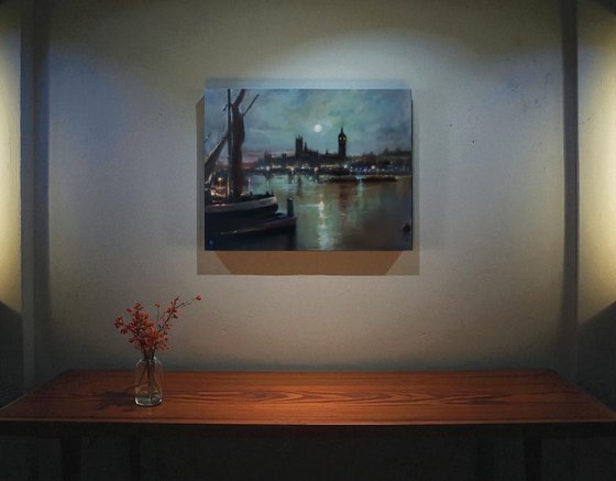Thames Nocturne, London