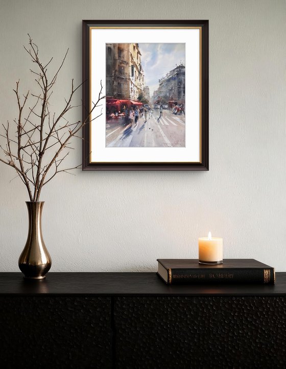 The Golden Boulevard of Paris