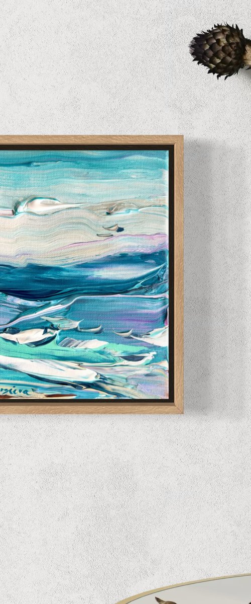 ‘Coastal study no.75' FRAMED by Tatiana Georgieva